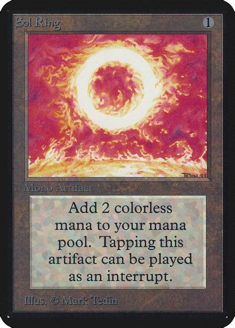 Sol Ring: A Historical Perspective on its Impact on Magic's Competitive Scene